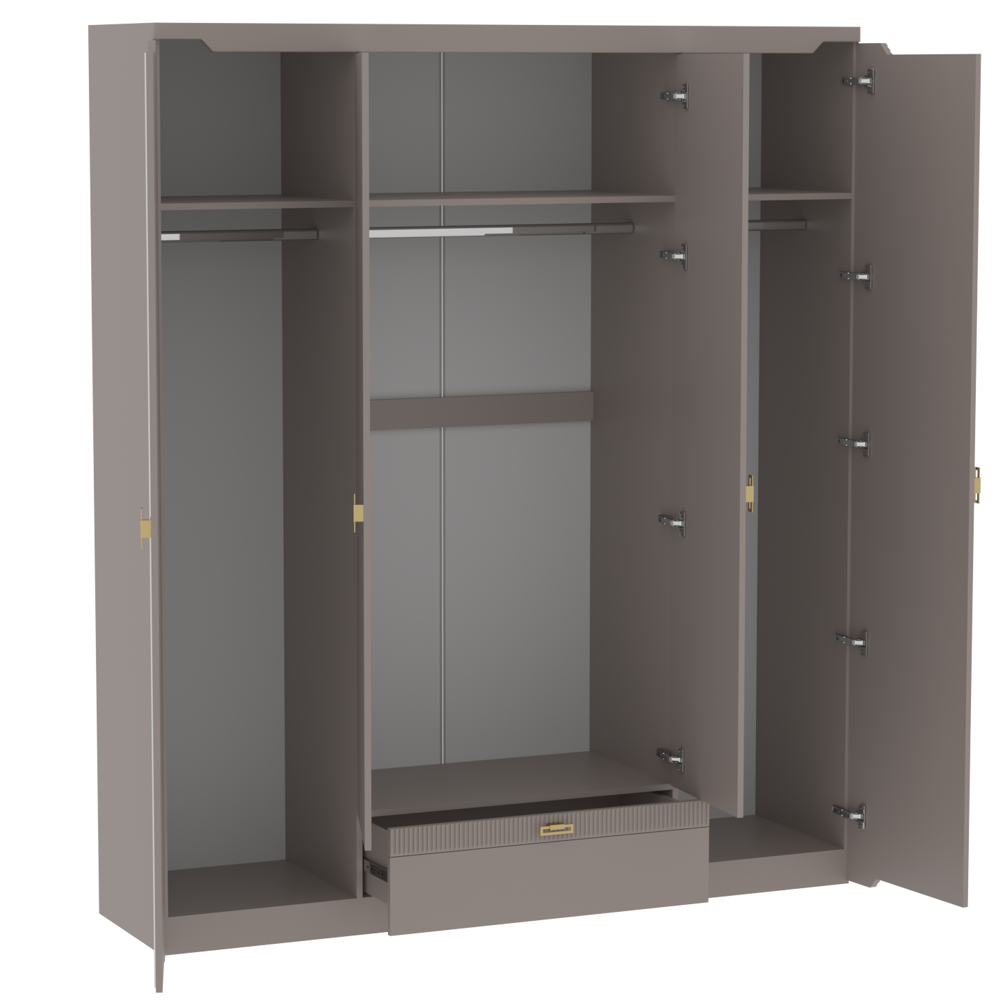 Шкаф 4-х дверный Сиде 