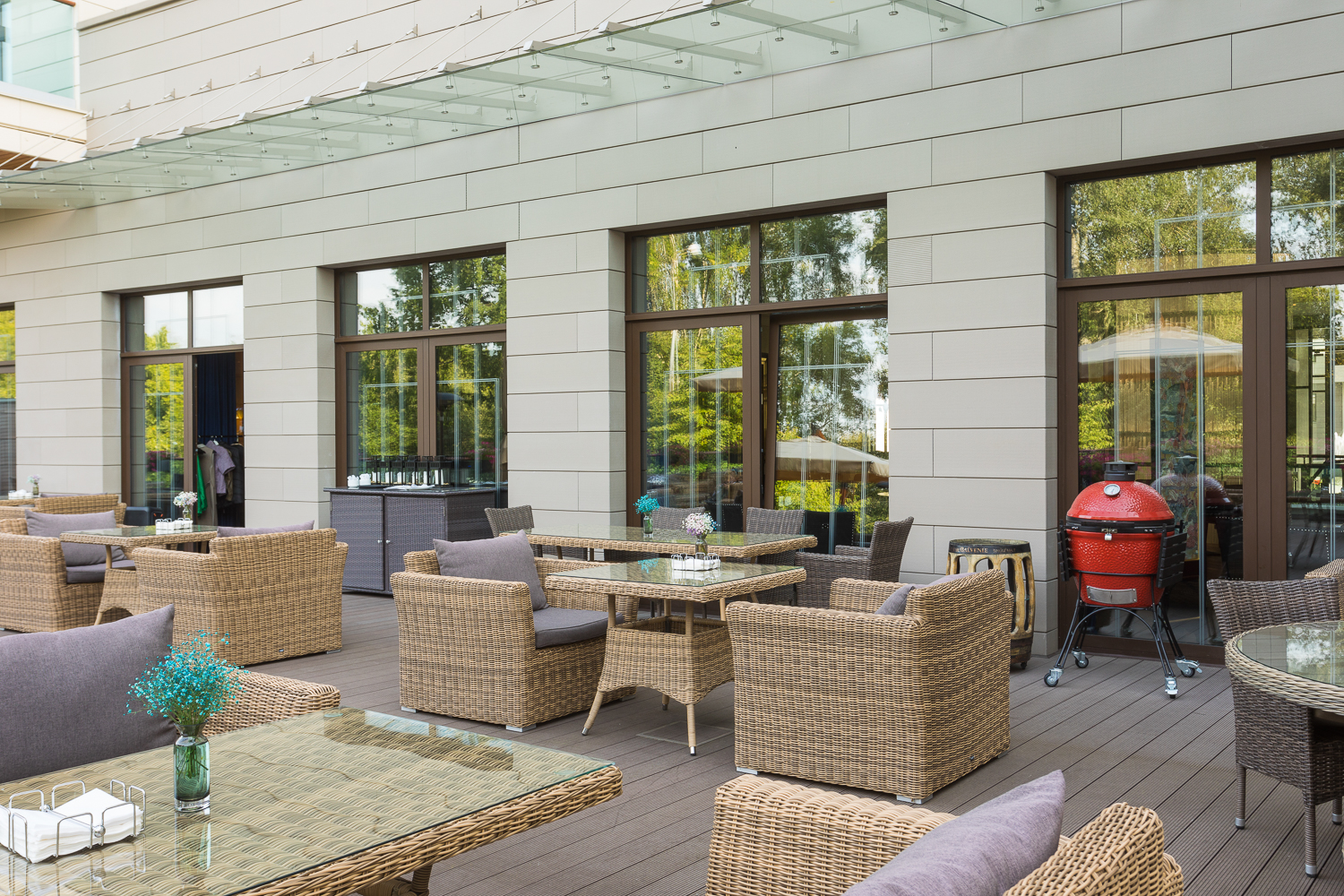 фото "капучино" кресло из искусственного ротанга, цвет соломенный