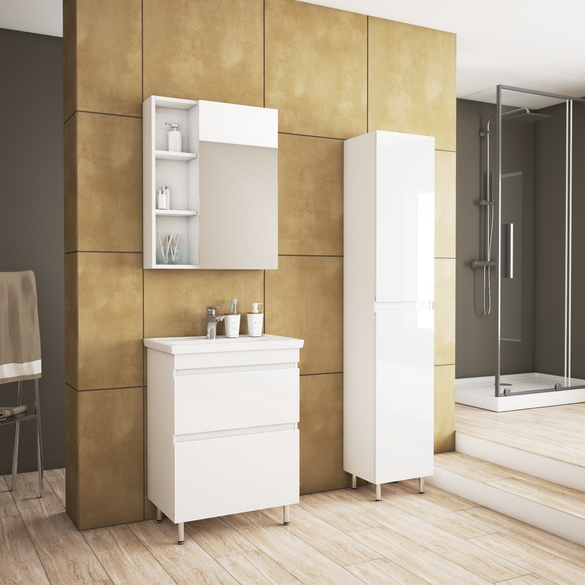 Зеркало-шкаф Арно 60 