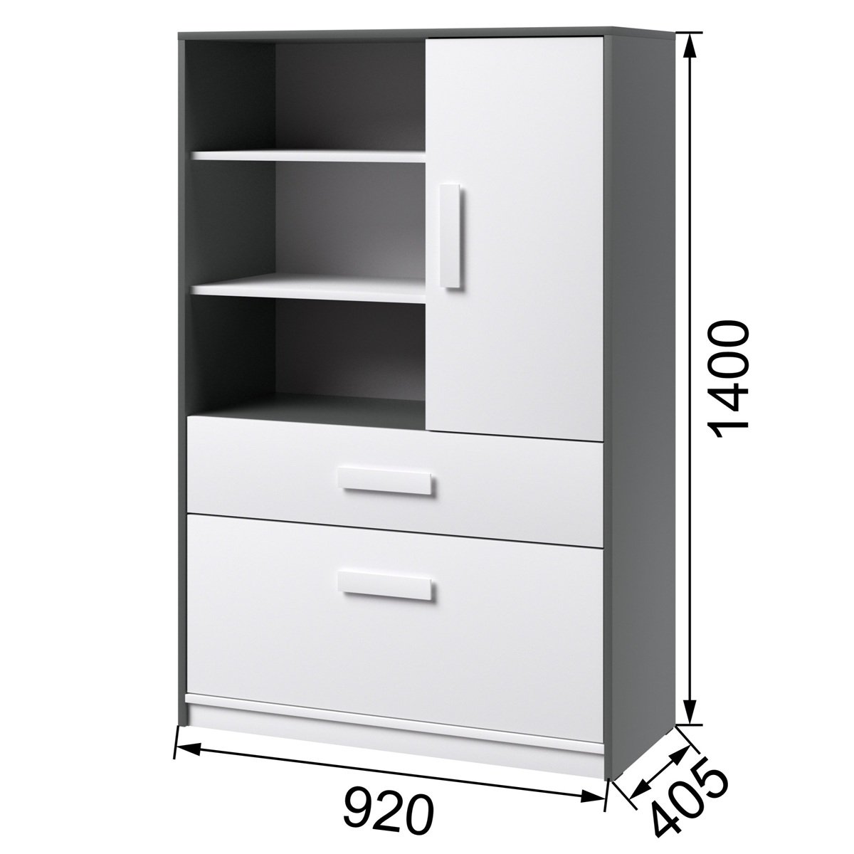 фото шкаф книжный кш-2 кэнди