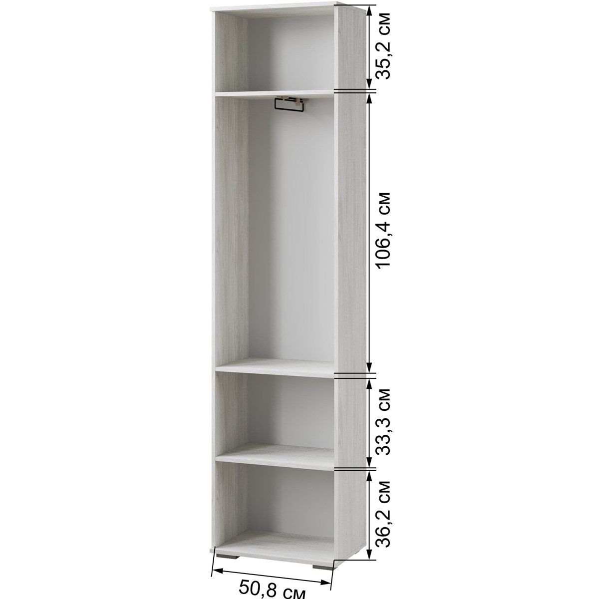 Пенал платяной ЛШ-2 Ливорно