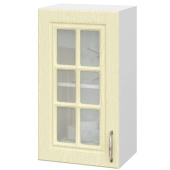 Шкаф 1 дв. со стеклом ШВС 400 Лондон