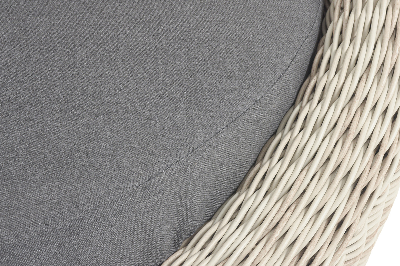 фото "барселона" диван из искусственного ротанга трехместный, цвет бежевый