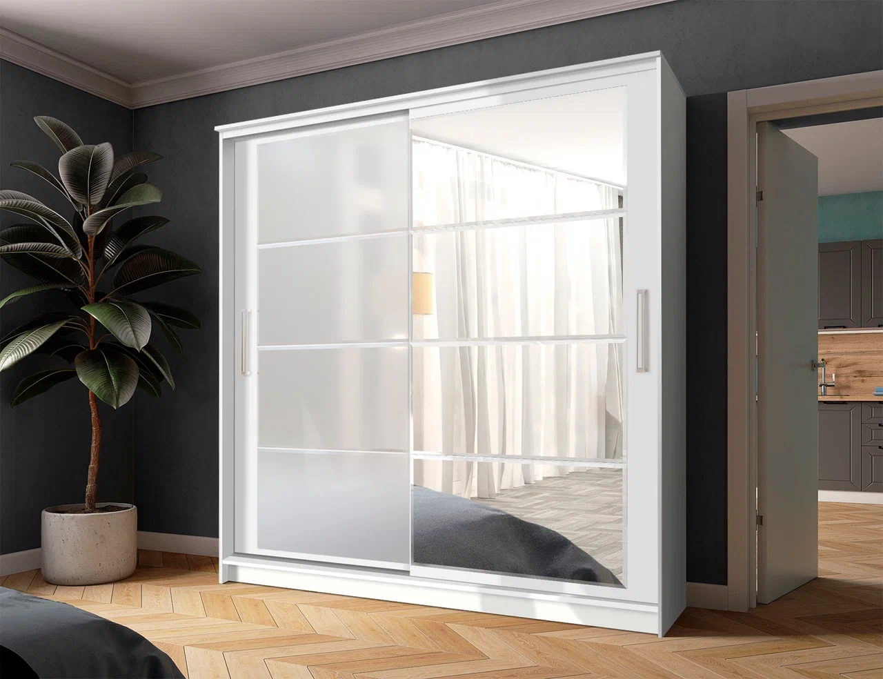 Шкаф-купе 2000 Дейра-2 