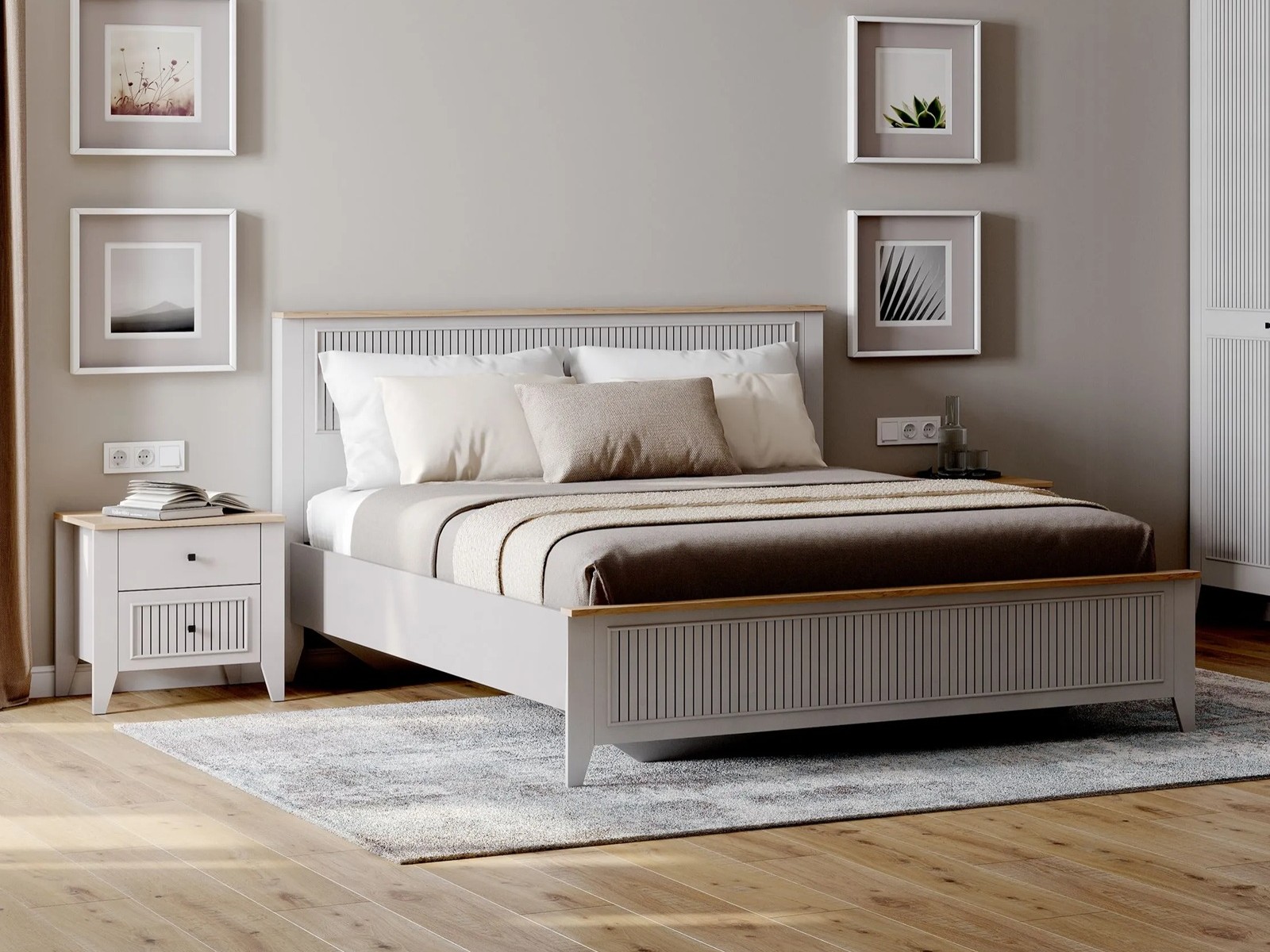 фото тумба прикроватная спальня валенсия