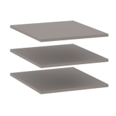 Доп. полки в шкаф 4-х дверный узкие Сиде 