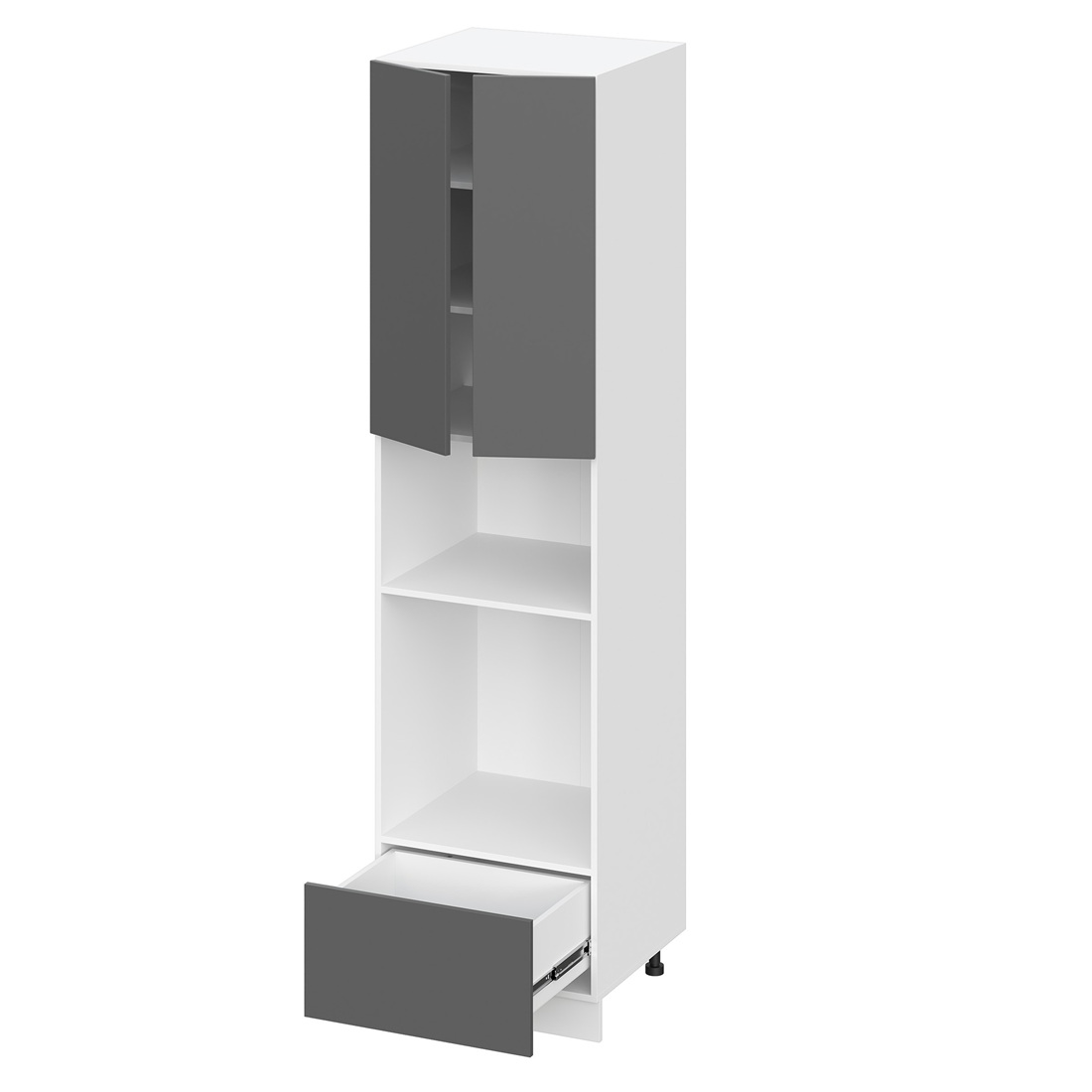 фото шкаф-пенал (премьер) пдм600н-21я норд