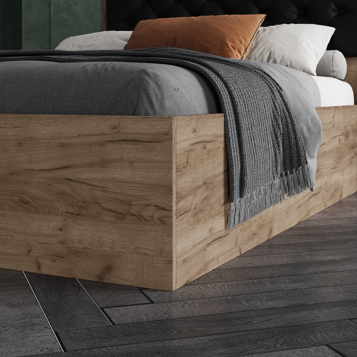 Кровать МКР-1 с настилом ЛДСП Модена