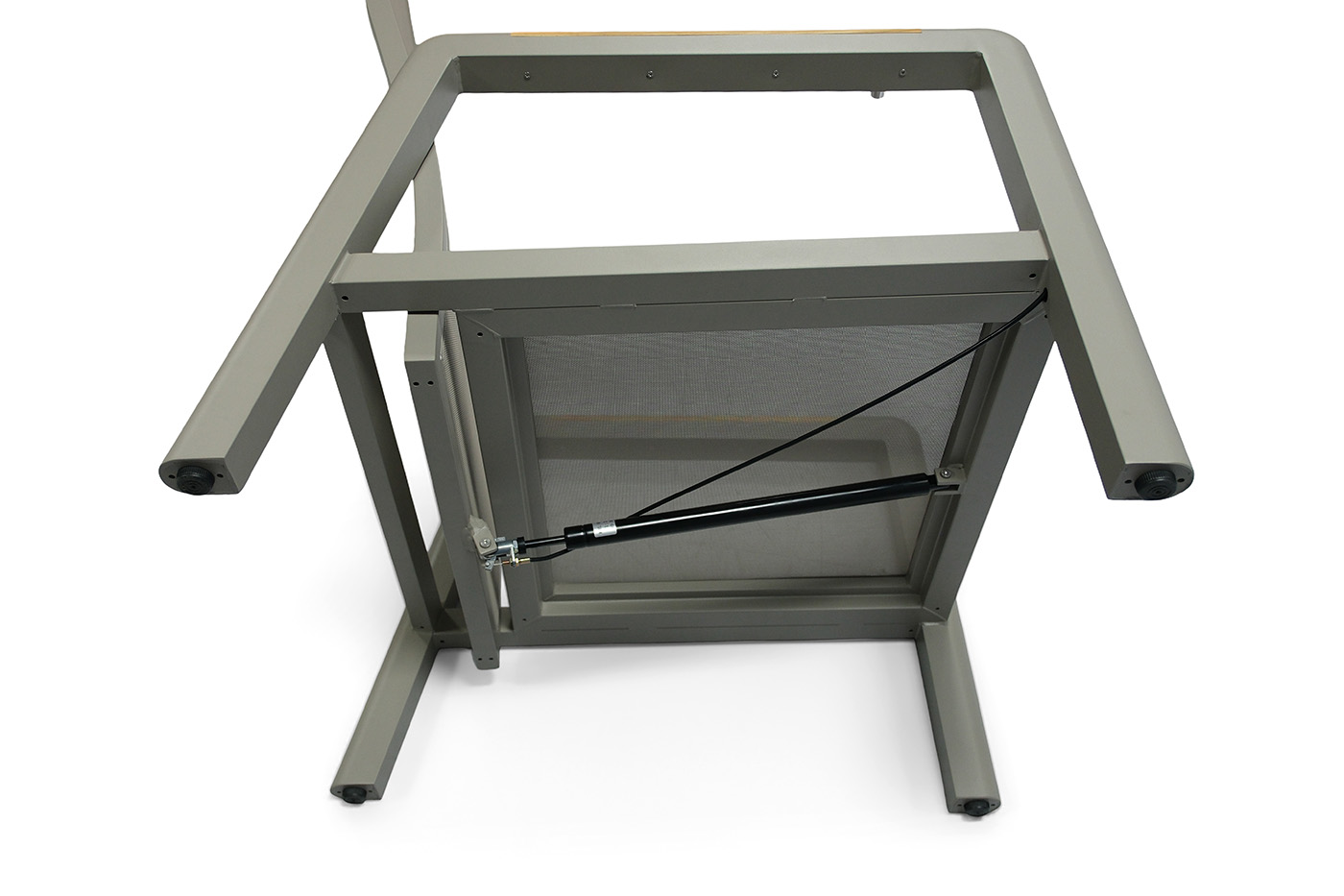 фото "бари" кресло, каркас алюминий, цвет светло-серый