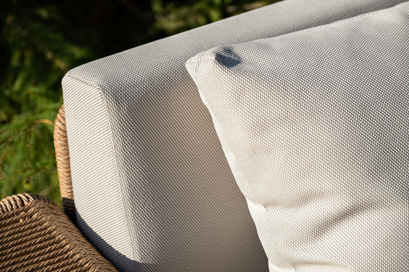 фото "мальдивы" трансформирующаяся лаунж-зона из искусственного ротанга, цвет соломенный (к)