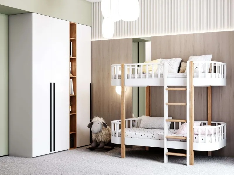 фото кровать двухярусная лия