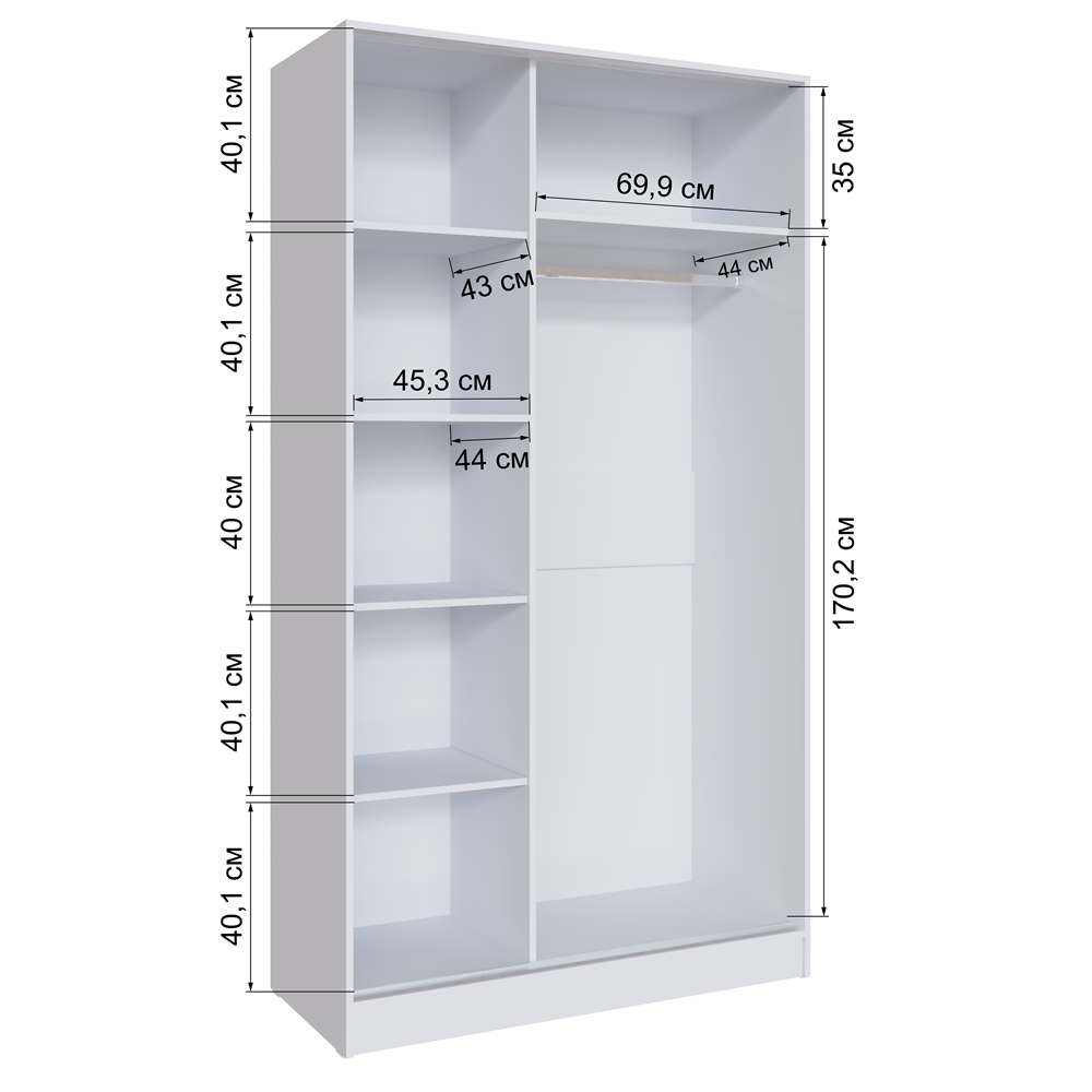 фото шкаф-купе 1200 стиль-2