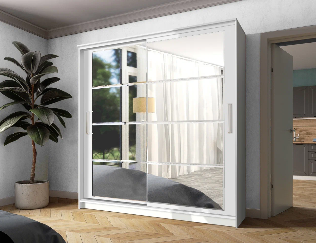 Шкаф-купе 1500 Дейра-3 