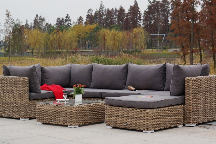 фото "лунго" модуль диванный прямой с подушками, цвет соломенный