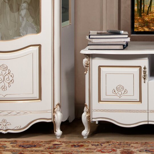 Шкаф-витрина 1-дверная Аллегро-2