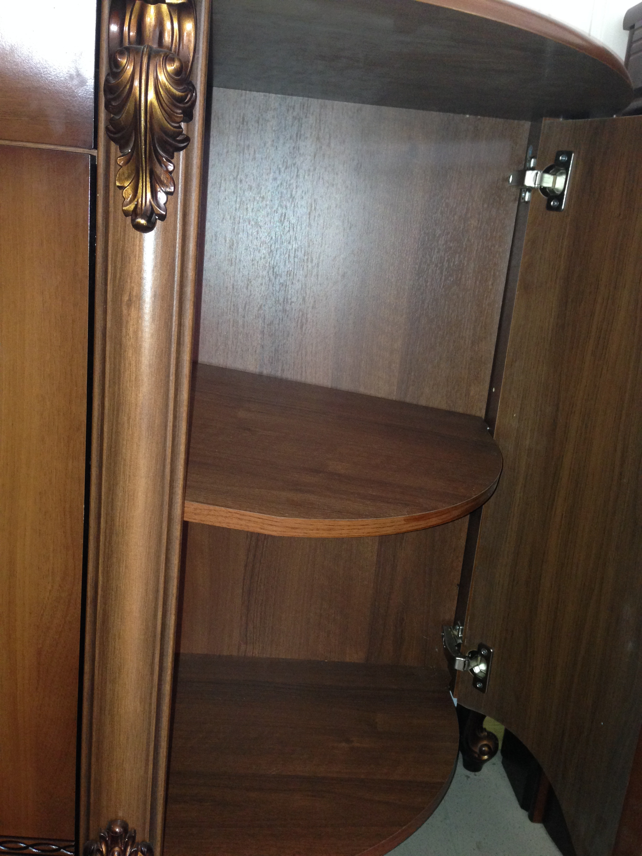 Шкаф-витрина 4-х дверная Аллегро-1