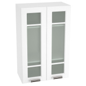 Шкаф верхний 2-х дв. со стеклом высокий ШВС Прага-СМ Шкаф верхний 2-х дв. со стеклом высокий ШВС Прага-СМ