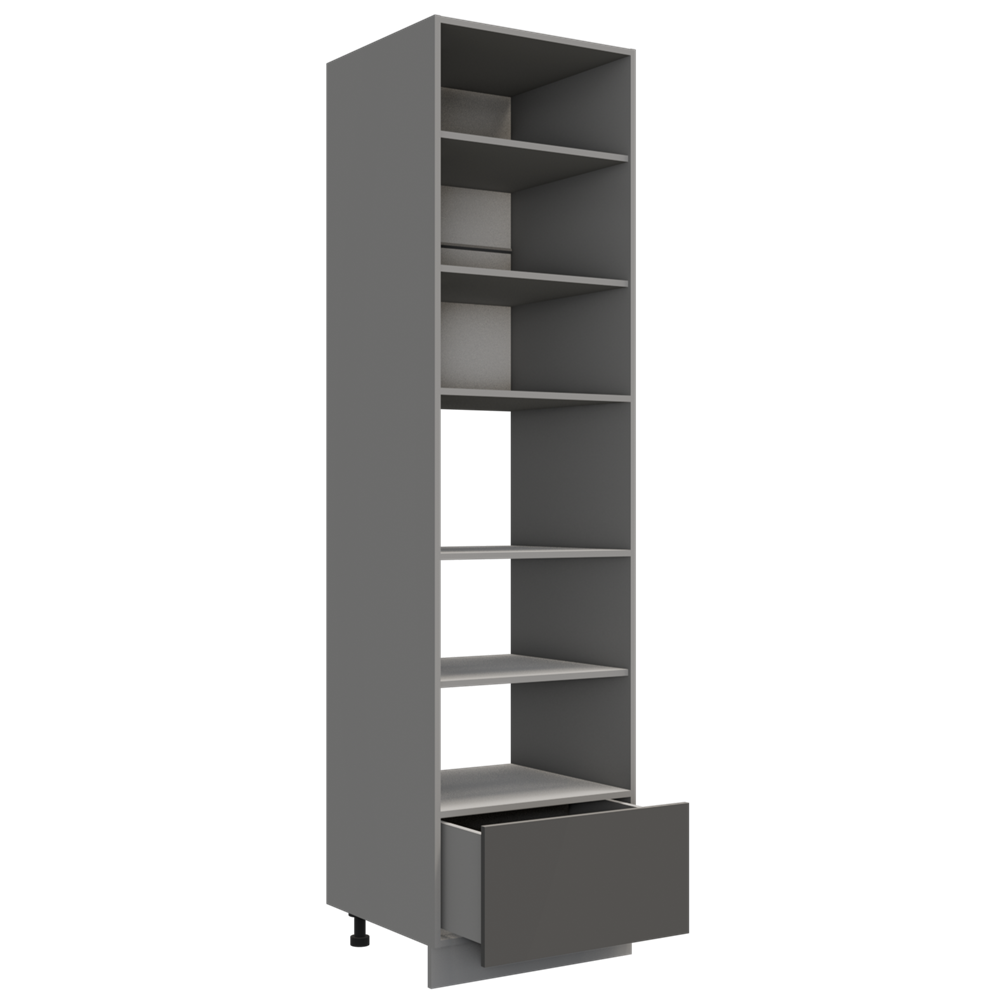 фото пенал с нишей под свч и духовку высоки впнс 600 ройс