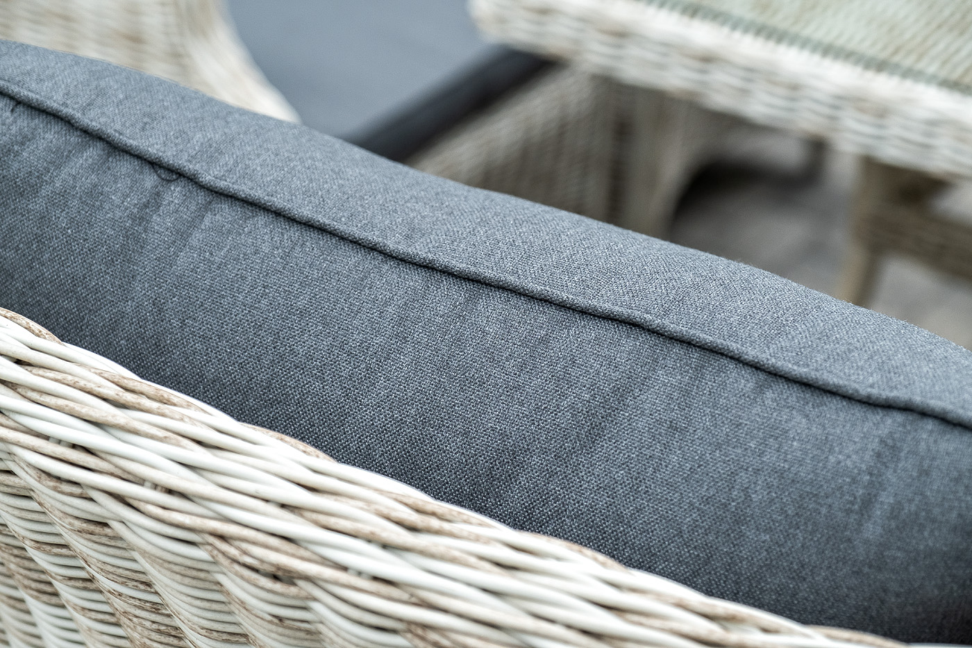 фото "неаполь" обеденная группа плетеная из искусственного ротанга, цвет соломенный