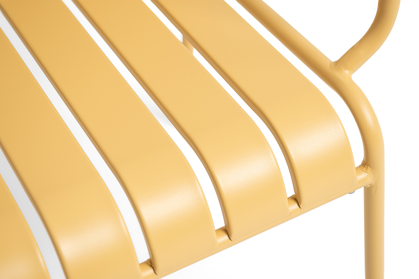 фото "гелиос" стул стальной, цвет желтый