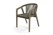 "Будапешт" стул из искусственного ротанга, цвет серый