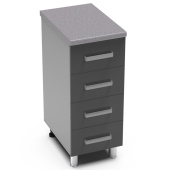 Стол рабочий с 4 ящ. Р4 Танго Стол рабочий с 4 ящ. Р4 Танго