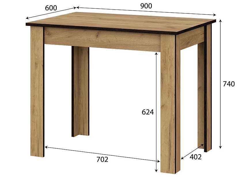 Стол обеденный СО 1 SV-Мебель 
