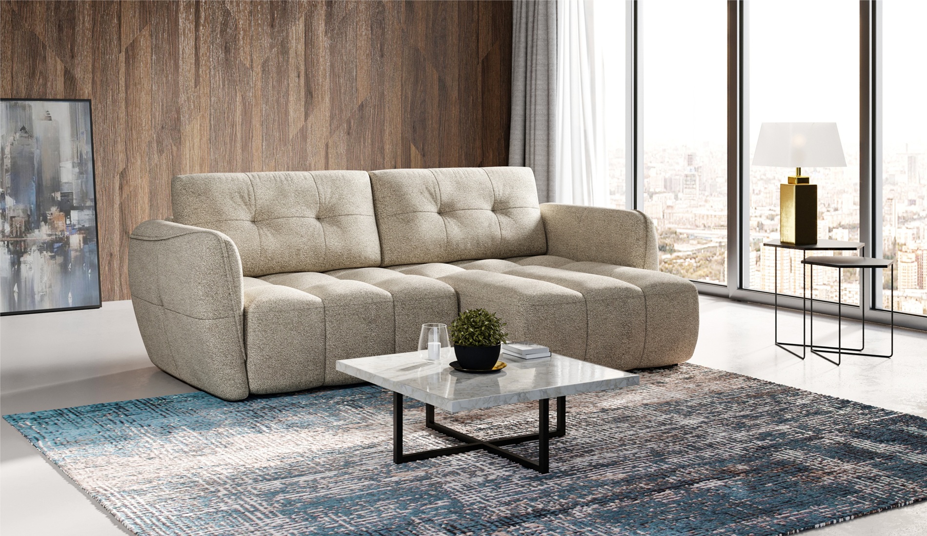 Диван угловой Треви-3 