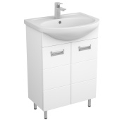 Тумба под умывальник с раковиной Рейн 55
