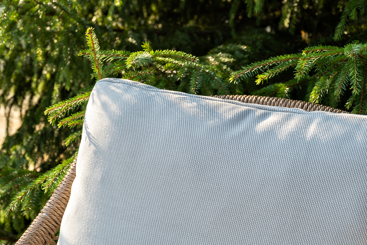 фото "венеция" лаунж-зона из искусственного ротанга, цвет соломенный (к)