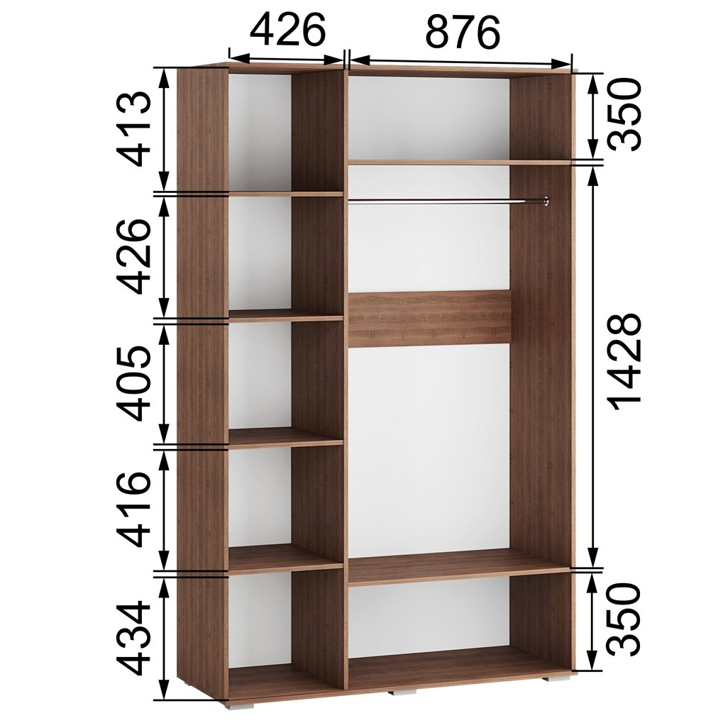 фото шкаф 3-х ств. рш-25 ричард