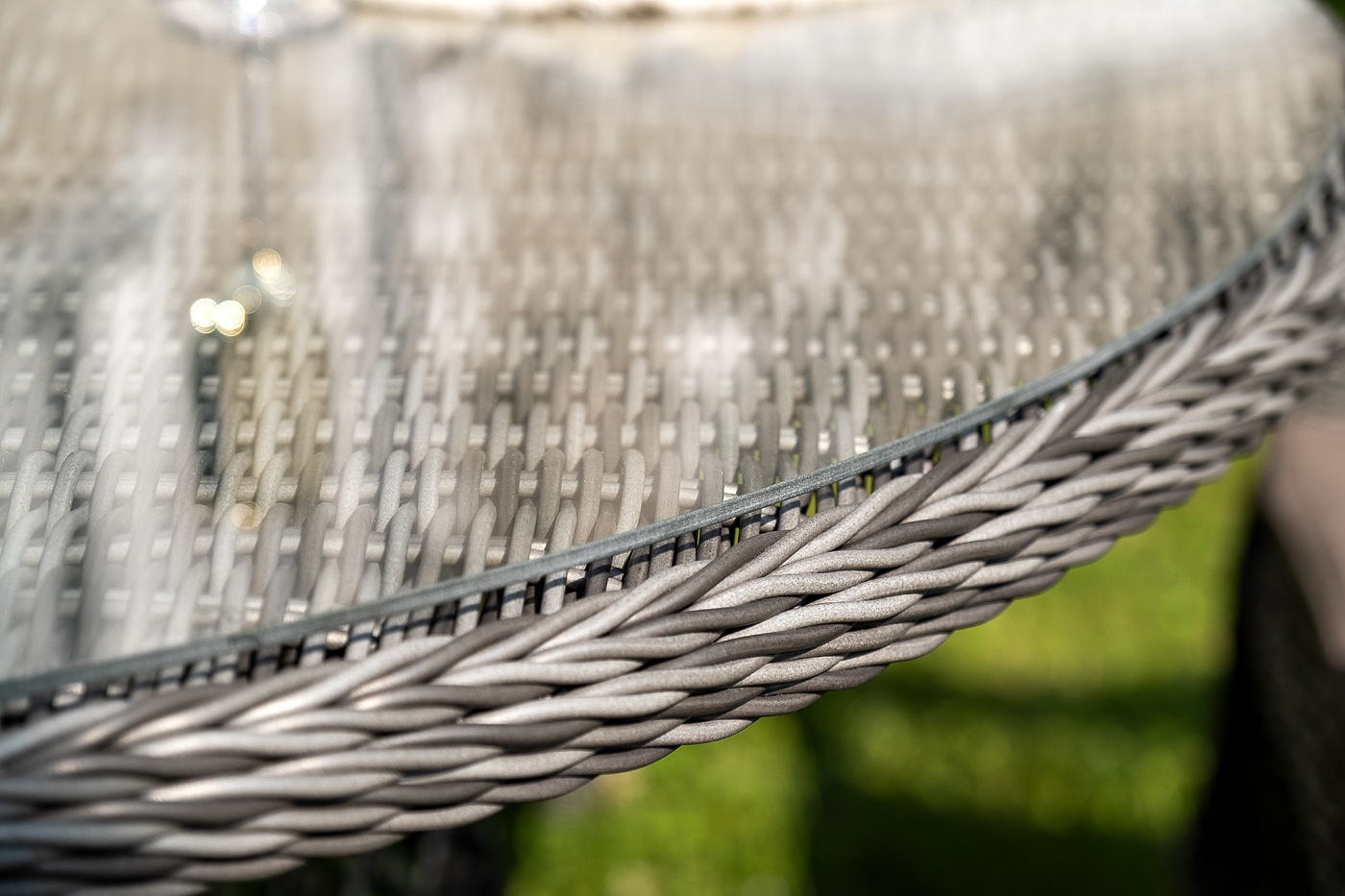 фото "эспрессо–150 s" обеденная группа плетеная, цвет графит