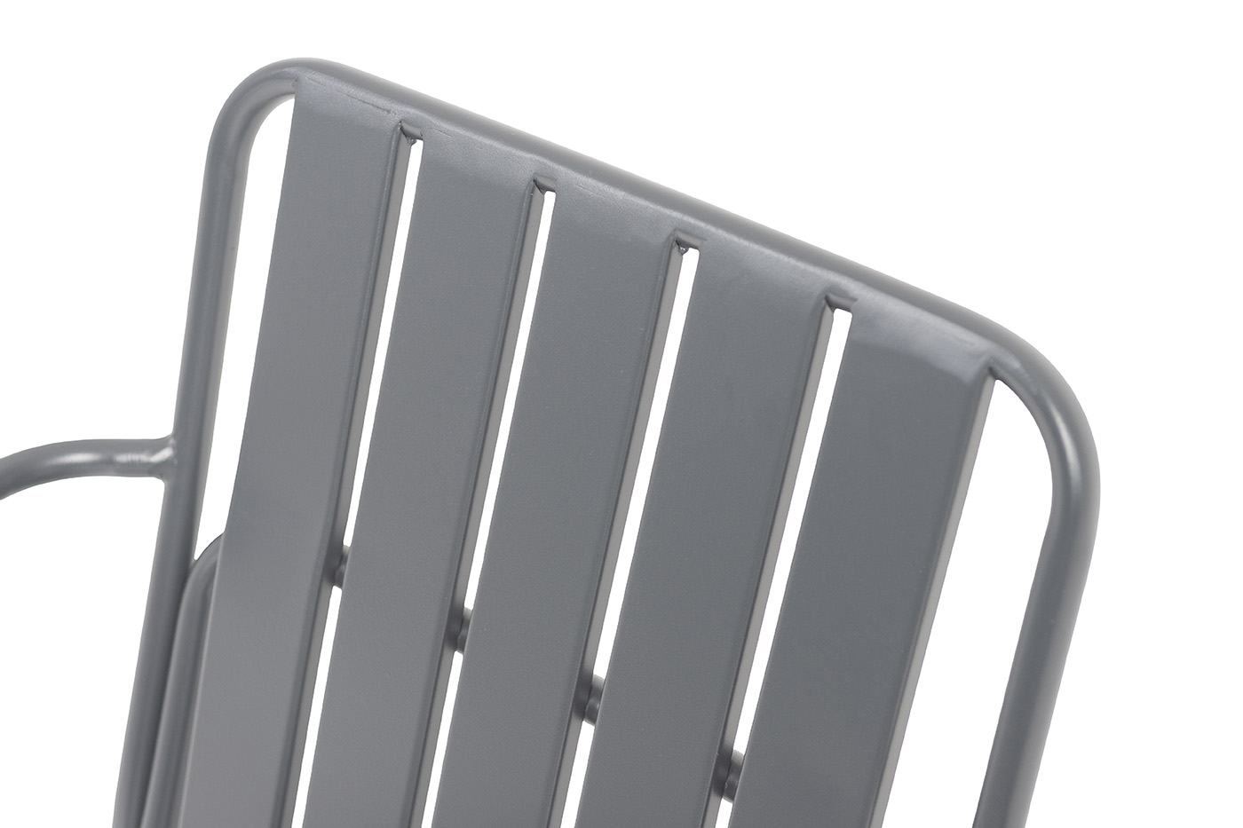 фото "гелиос" стул стальной, цвет темно-серый