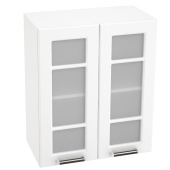 Шкаф верхний 2-х дв. со стеклом ШВС Прага-СМ Шкаф верхний 2-х дв. со стеклом ШВС Прага-СМ