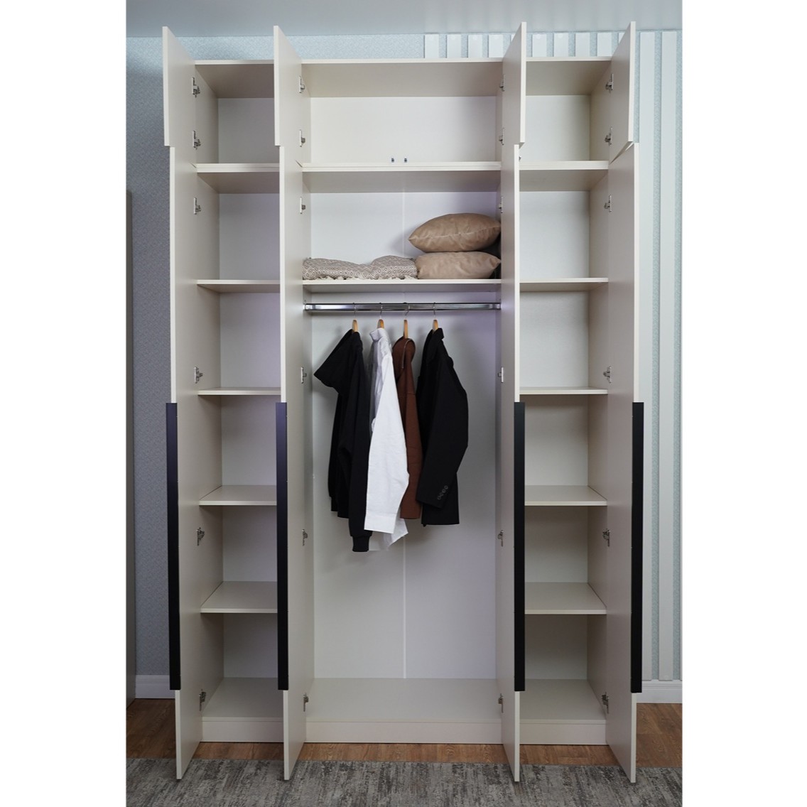 фото шкаф 4-х дв. 1600 пальма