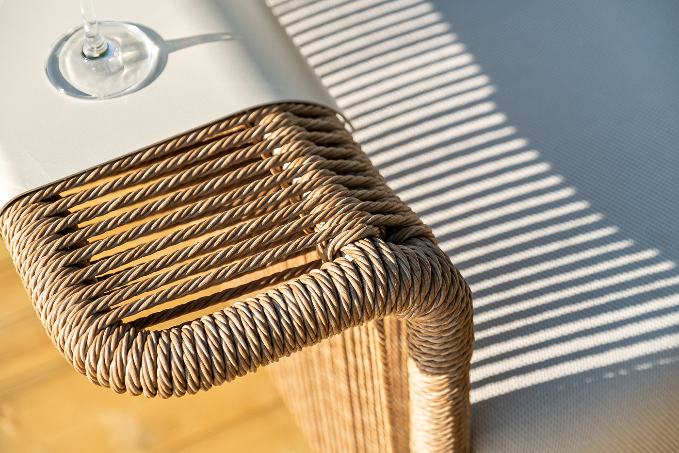 фото "мальдивы" трансформирующаяся лаунж-зона из искусственного ротанга, цвет соломенный (к)