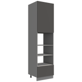 Пенал с нишей под СВЧ и духовку высоки ВПНС 600 Ройс