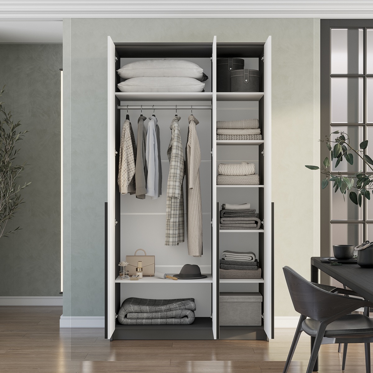 Шкаф 3-х ств. ШК-10 Шарм фото шкаф 3-х ств. шк-10 шарм