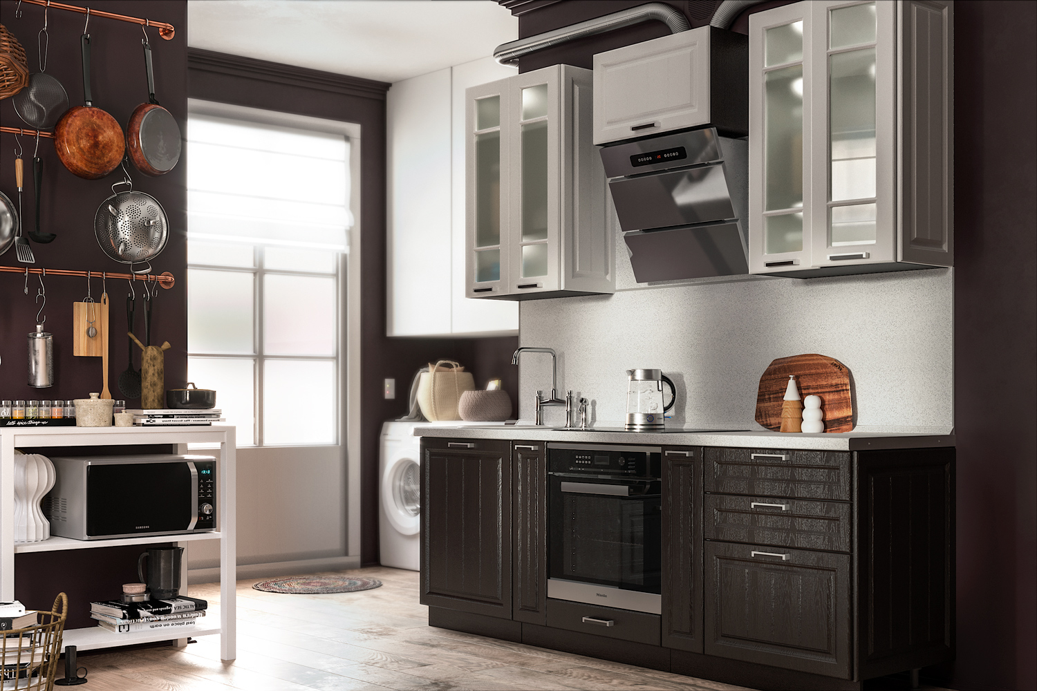 фото кухня прямая 2000 прага