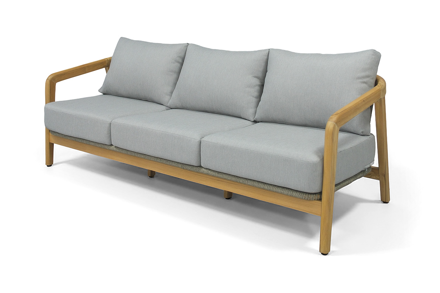 фото "лейпциг" лаунж-зона из тика на 5 персон, цвет серый