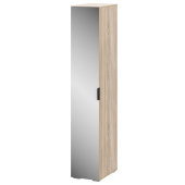 Шкаф-пенал П02-400 с зеркалом Норд