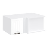 Шкаф антресоль верхний угловой горизонтальный высокий ШВУГ 1019 Прага 