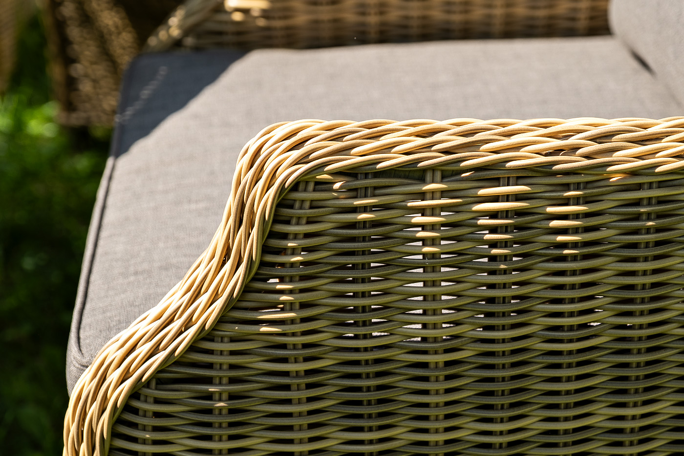 фото "эспрессо–150 n" обеденная группа плетеная, цвет соломенный