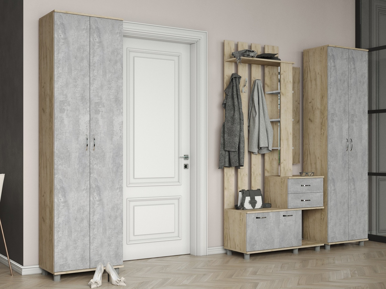 Прихожая МИКС Арт