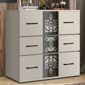 Комод 900 Звезда (со стеклом) 