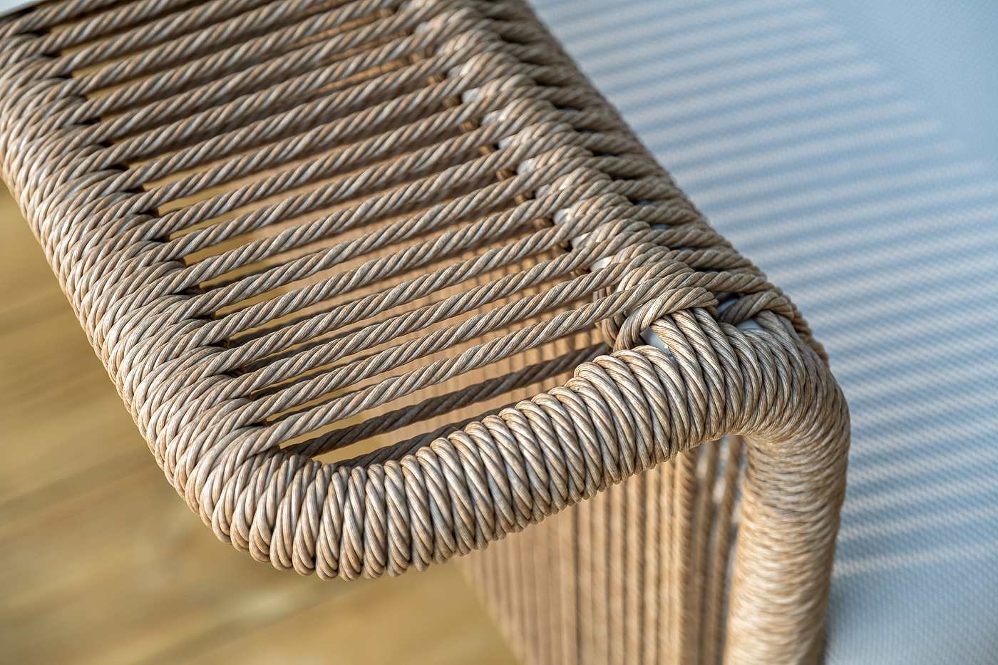 фото "мальдивы" лаунж-зона из искусственного ротанга, цвет соломенный (к)