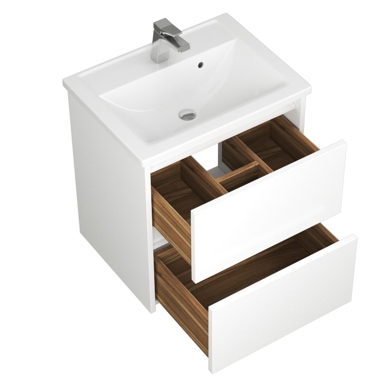 Тумба под умывальник с раковиной Тронто 60 