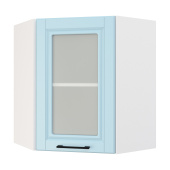 Шкаф угловой со стеклом ШВУС София Барселона