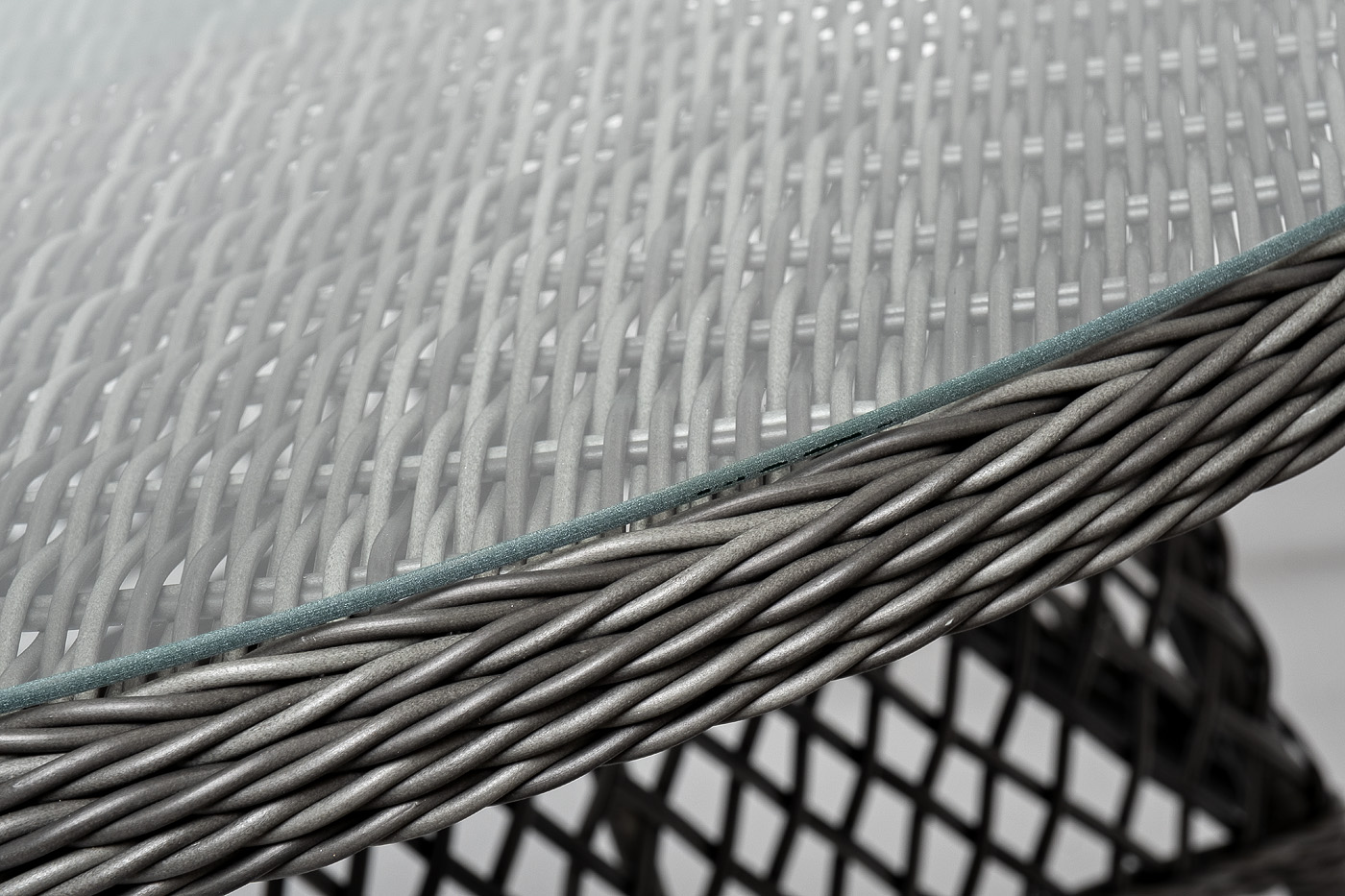 фото "эспрессо–150 s" обеденная группа плетеная, цвет графит