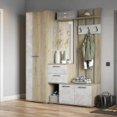 Модульная прихожая 1700 Бостон